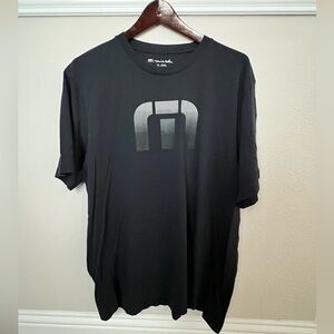 Travis Matthew Men’s XL Black 100% Cotton T-Shirt w/ logo